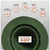 Green metal roof boot with features listed on a white background