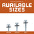 HWH Screws available in multiple sizes