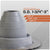 #2 Roofjack Round EPDM Pipe Flashing Boot for Metal Roof, Gray