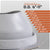 Pipe size measurement chart on a white background
