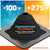 Temperature tolerant metal roof boot up to 375 degrees