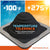 Temperature tolerant metal roof boot up to 375 degrees