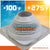 Temperature tolerant metal roof boot up to 375 degrees