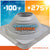 Temperature tolerant metal roof boot up to 375 degrees