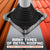 Roofjack Extreme Angle EPDM Pipe Flashing Boot for Metal Roof, Black