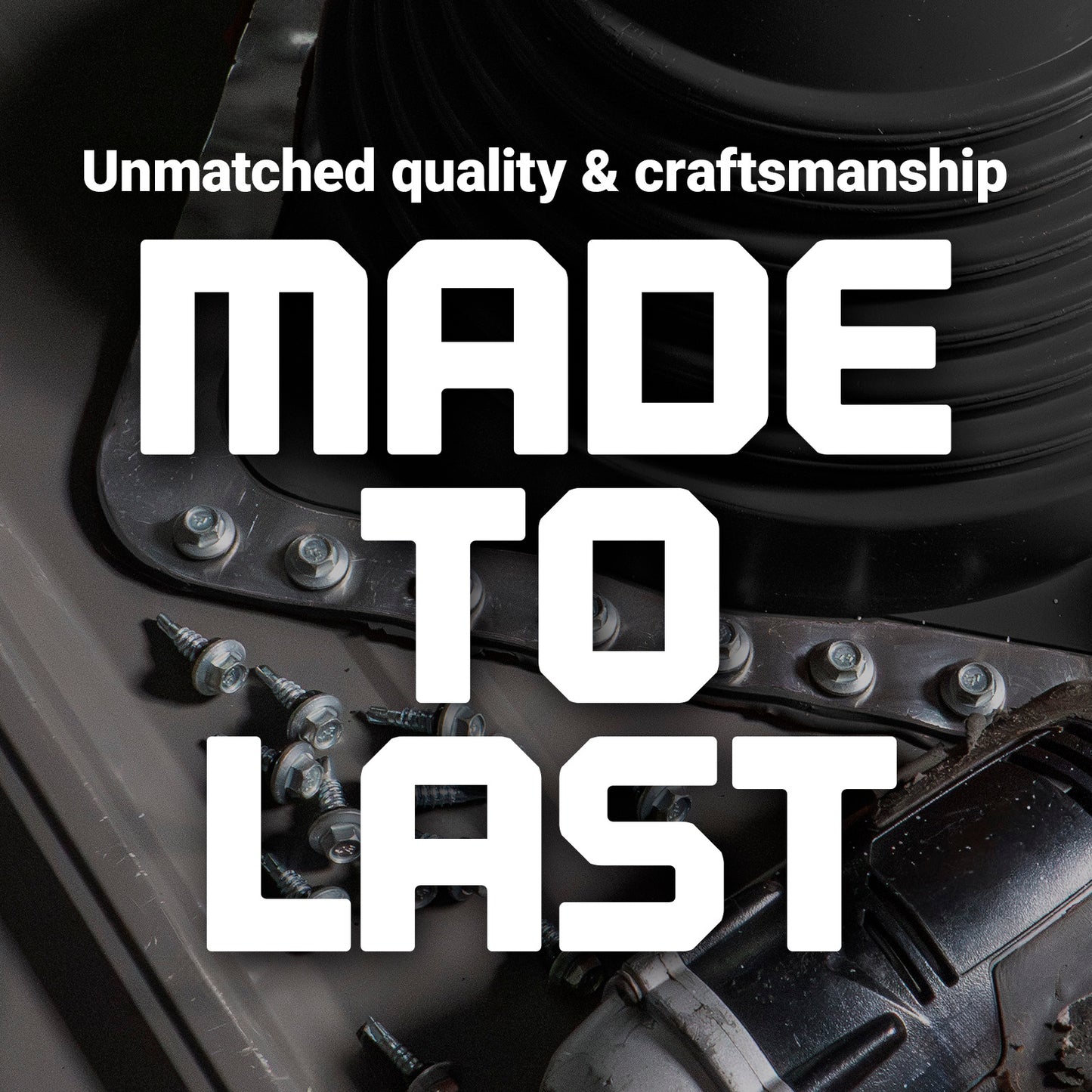 Made in the USA - Made to Last: Unmatched quality & craftsmanship