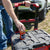 Fasteners Plus Collapsible Can Cooler - Orange w/Black & White Imprint