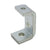 Channel-to-Flange 2-Hole Beam Clamp - Electro-Galvanized
