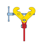 Terrier FSVSU 3 Ton Screw Beam Lifting Clamp - 956300