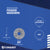 Fender washer with specifications on a blue background