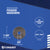 Fender washer with specifications on a blue background