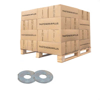 Conquest 3/8" x 1-1/8" Fender Washer - Zinc | Qty. 108,360 (Pallet)