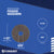 Fender washer with specifications on a blue background