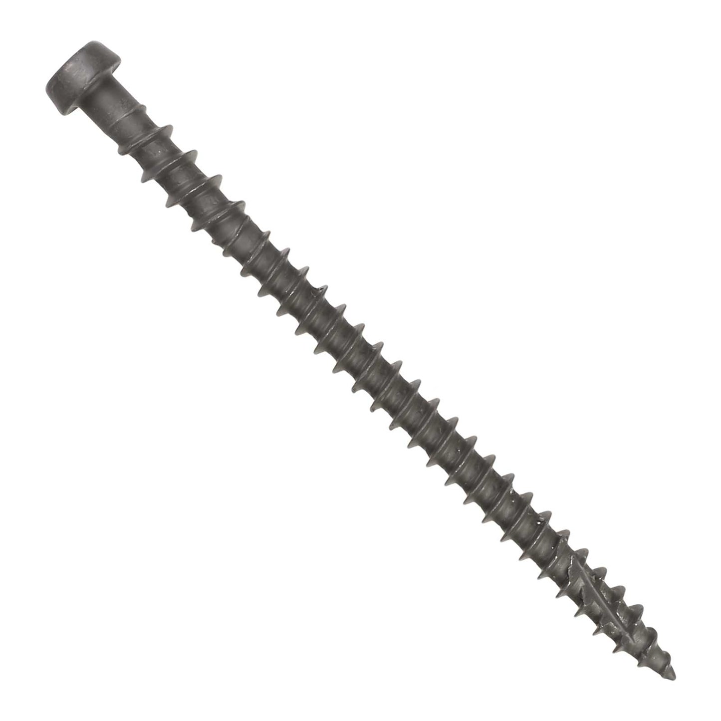 #10 x 2-3/4" Simpson Strong-Tie DCU T20 Cap Head Composite Deck Screw - Quik Guard Coating, Gray 04, Pkg. 70