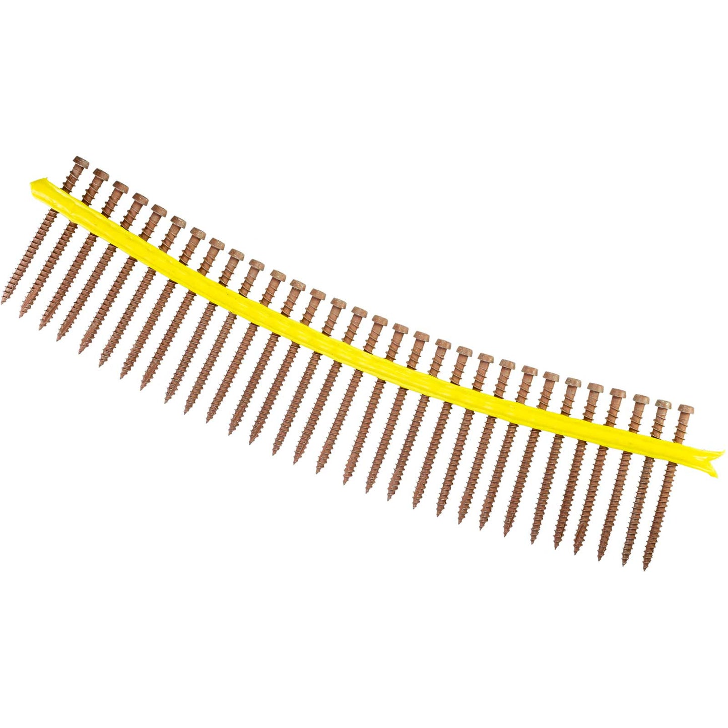 #10 x 2-3/4" Simpson Strong-Tie Quik Drive DCU Collated Composite Decking Screws - 305 Stainless Steel, Tan 03, Pkg. 1,000