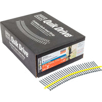 #10 x 3" Quik Drive DSV Gray Wood Collated Screw, Pkg 1000