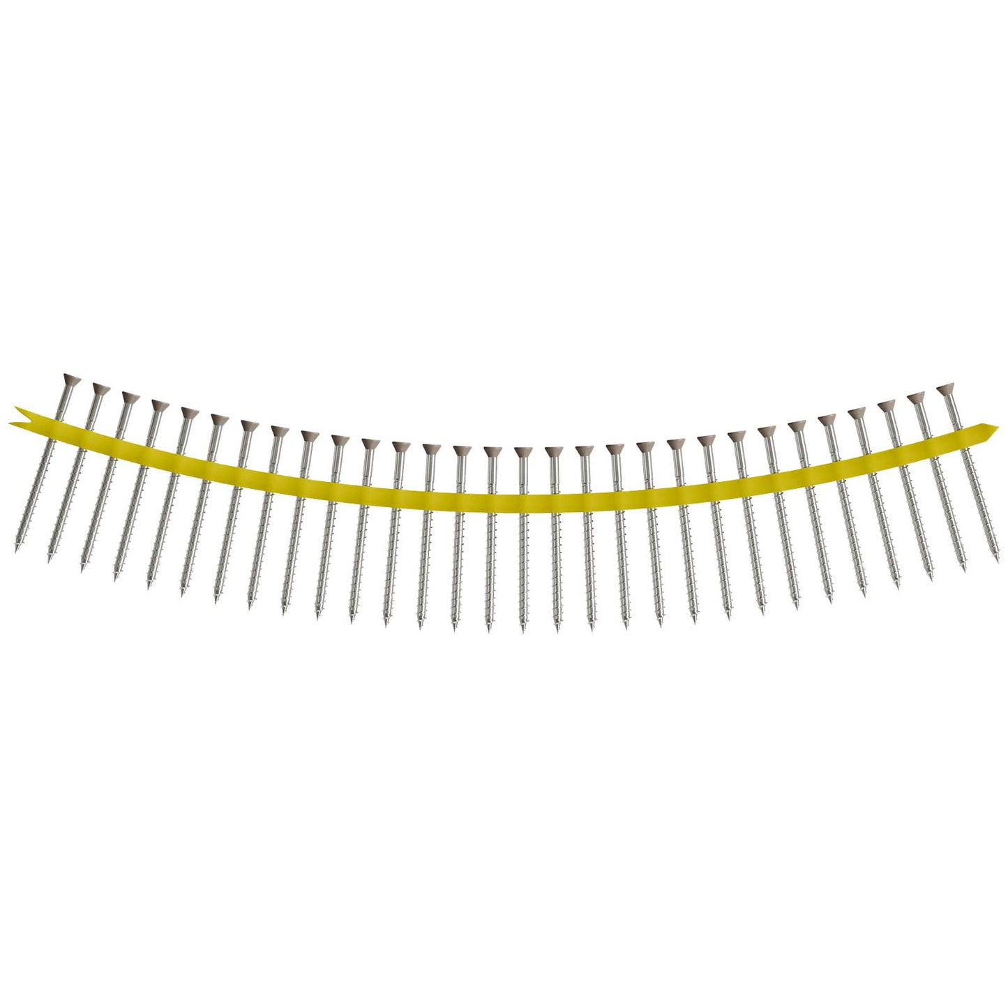 collated trim head screws