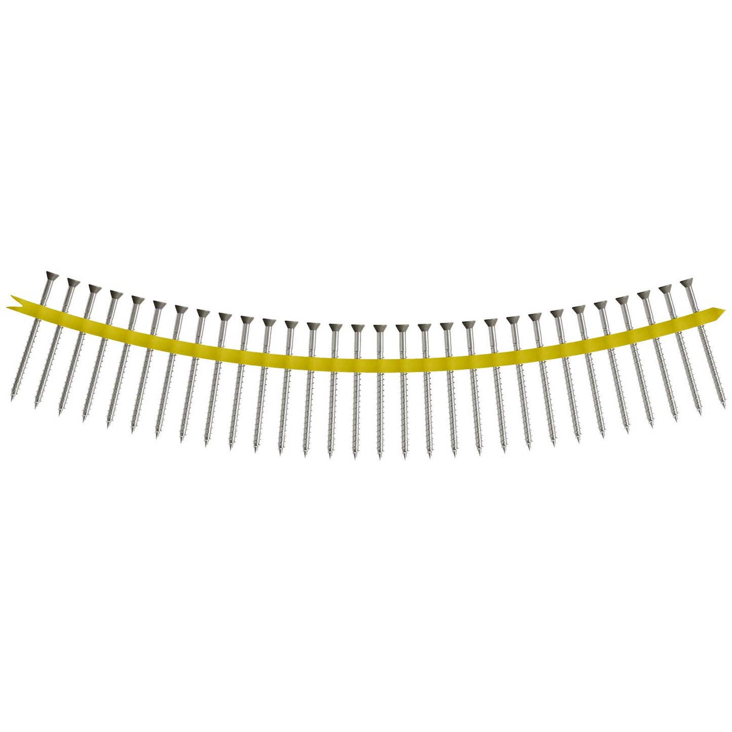collated trim head screws