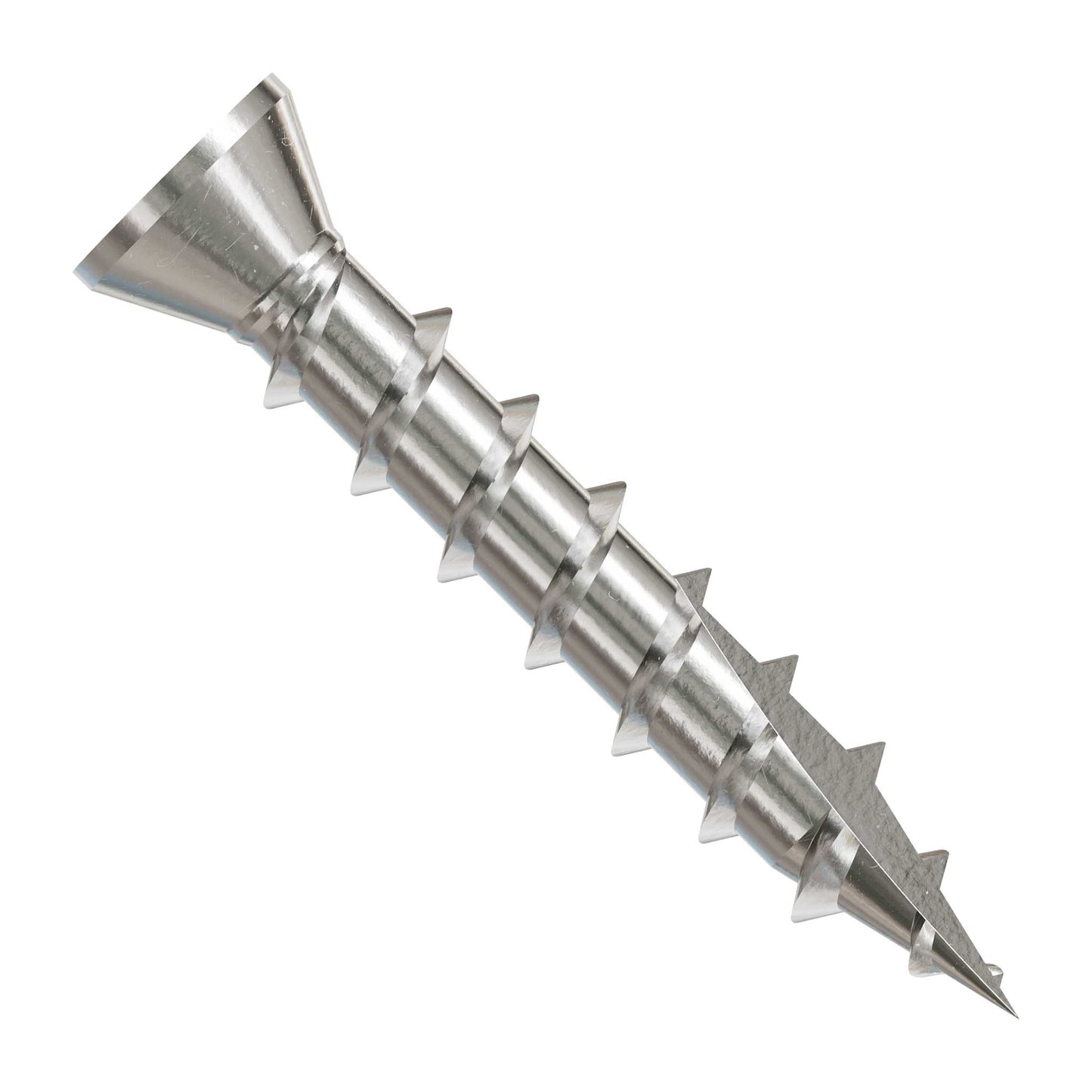 #7 x 1" Simpson Strong-Tie Square Drive Trim Head Wood Screw - 305 Stainless Steel, Pkg. 5 Lb.