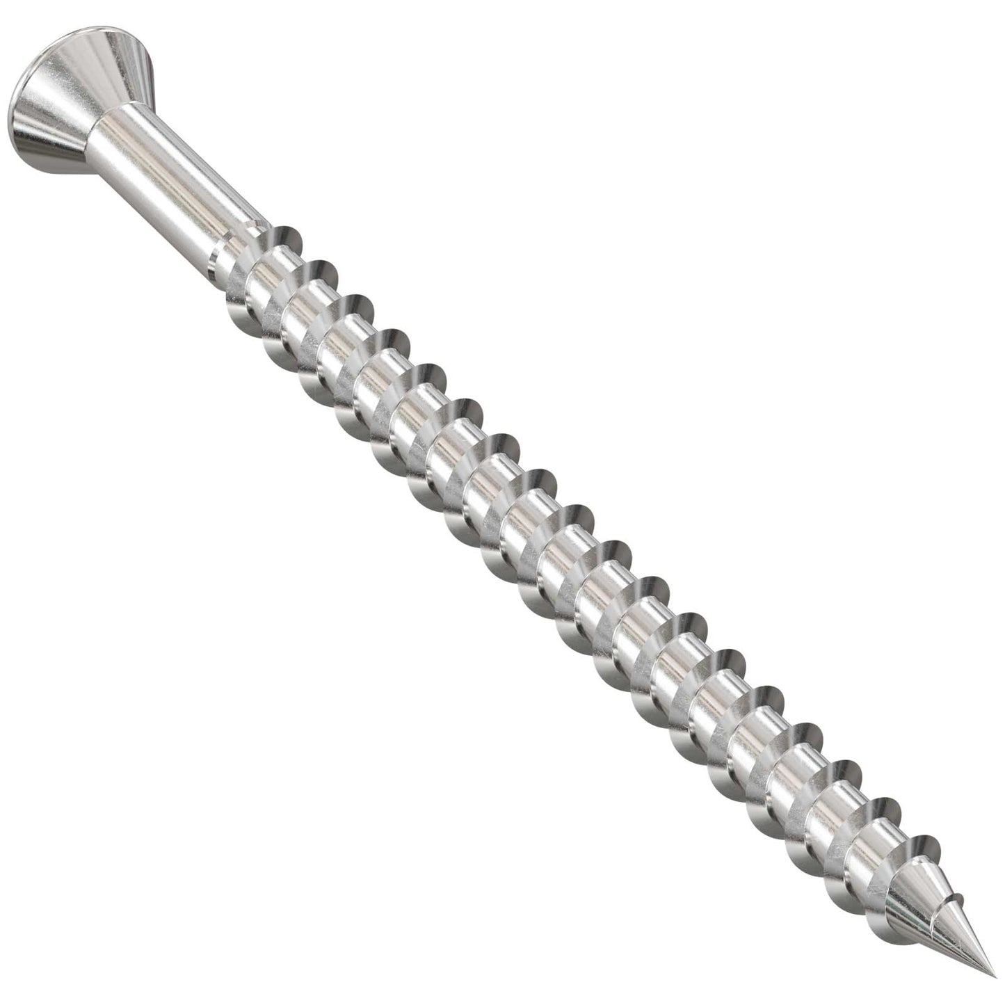metal trim head screw sharp point