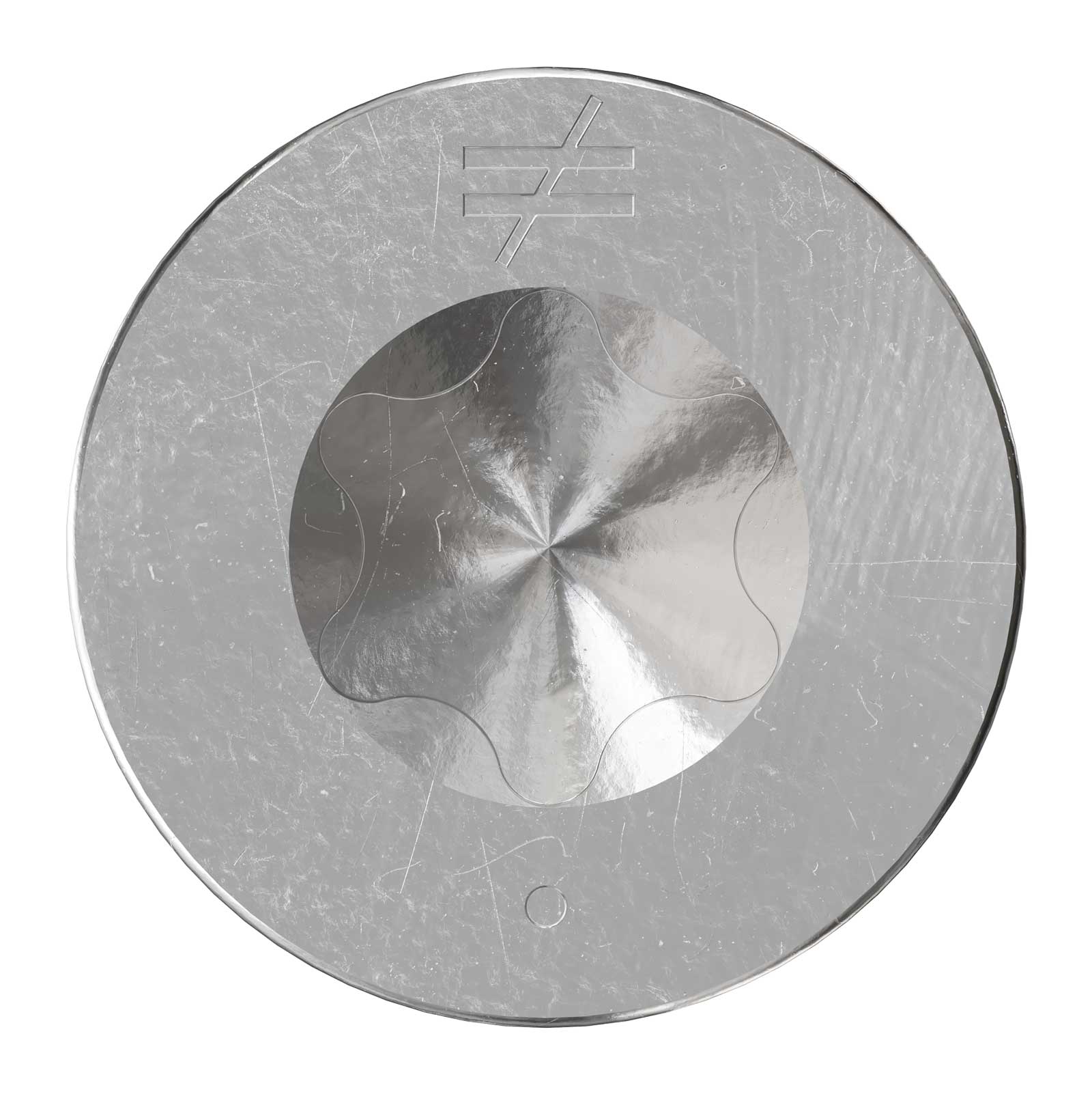 bugle head wood screw 6-lobe head detail