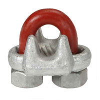 Crosby® 1/8" Galvanized Drop Forged Wire Rope Clip - G-450