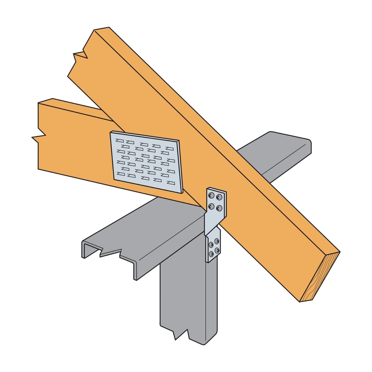 Simpson H3 Hurricane Tie installation