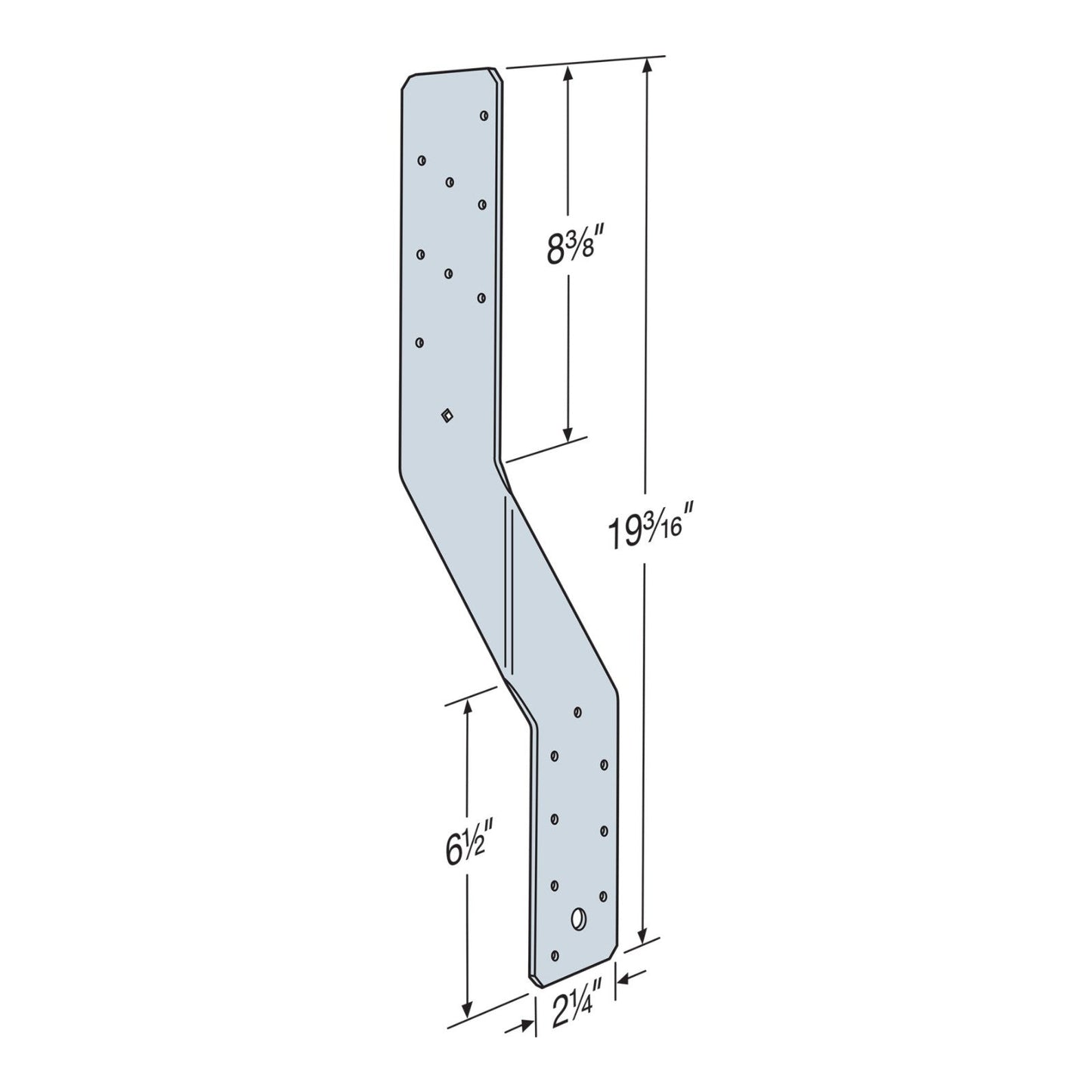 Simpson H6 Hurricane Tie - G90 Galvanized