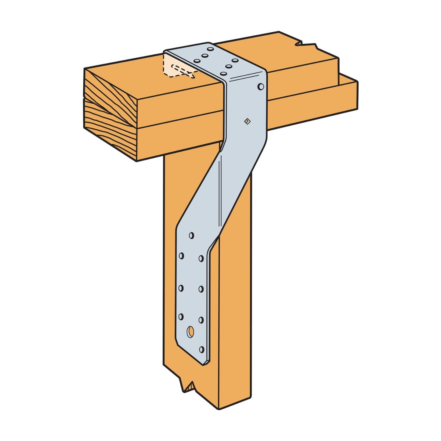 Simpson H6 Hurricane tie installation