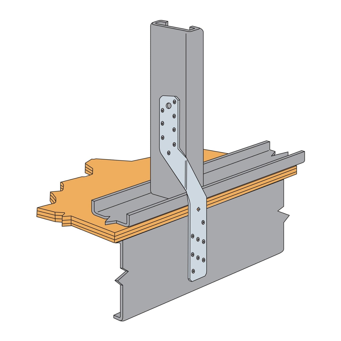 Simpson H6 Hurricane tie installation