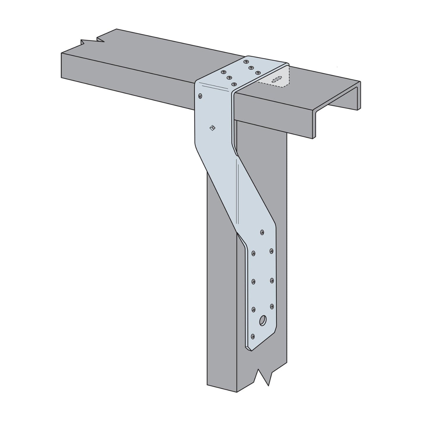 Simpson H6 Hurricane tie installation