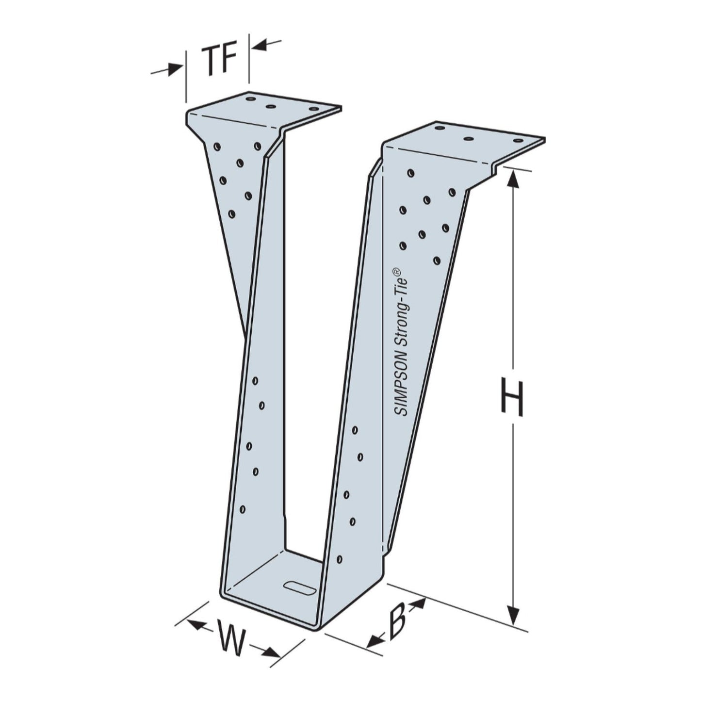Simpson HB Heavy Beam Hanger