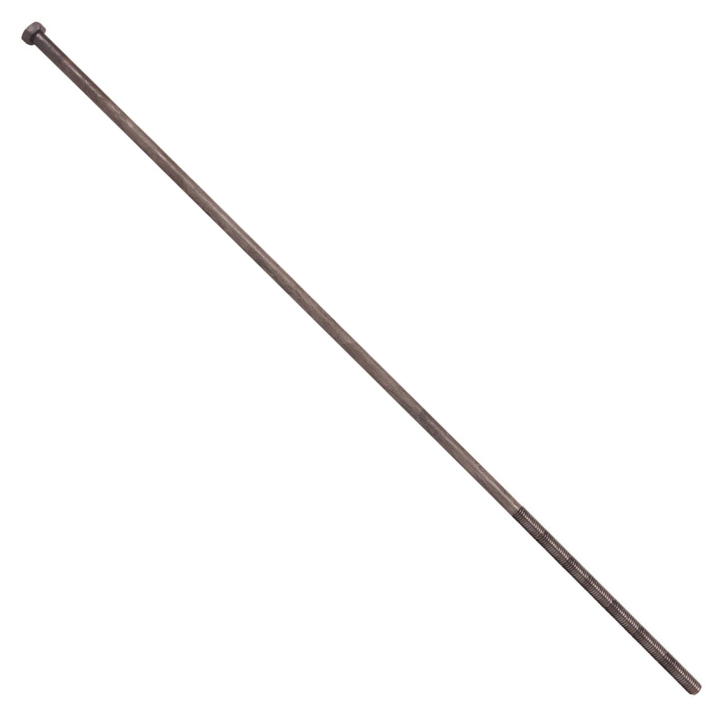1/2"-13 x 30" Conquest A307 Grade A Hex Bolt w/6" Thread - Plain, Pkg 30