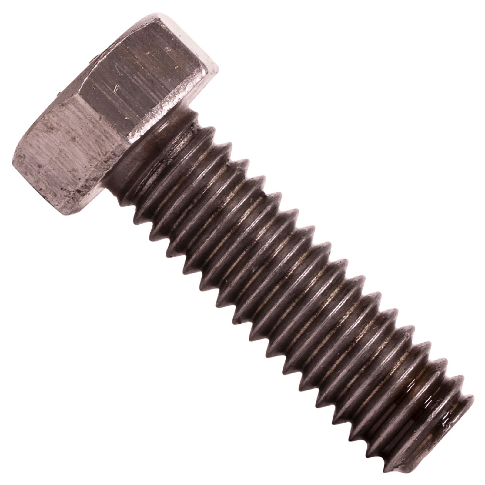 5/16"-18 x 1" Conquest A307 Grade A Fully Threaded Hex Bolt - Plain