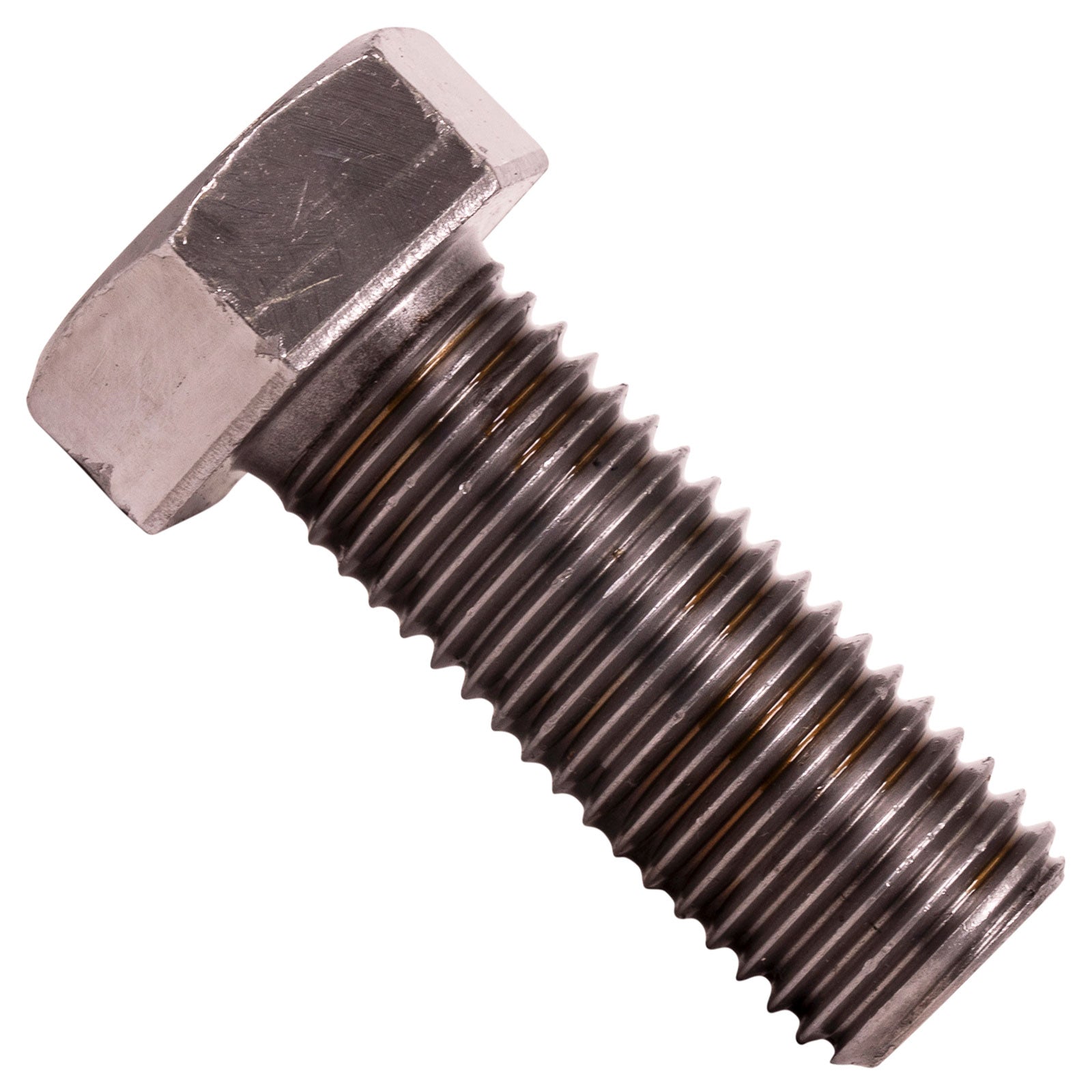 7/8"-9 x 2-1/4" Conquest A307 Grade A Fully Threaded Hex Bolt - Plain
