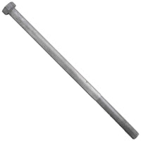 1"-8 x 20" Conquest A307 Grade A Hex Bolt - Hot Dip Galvanized