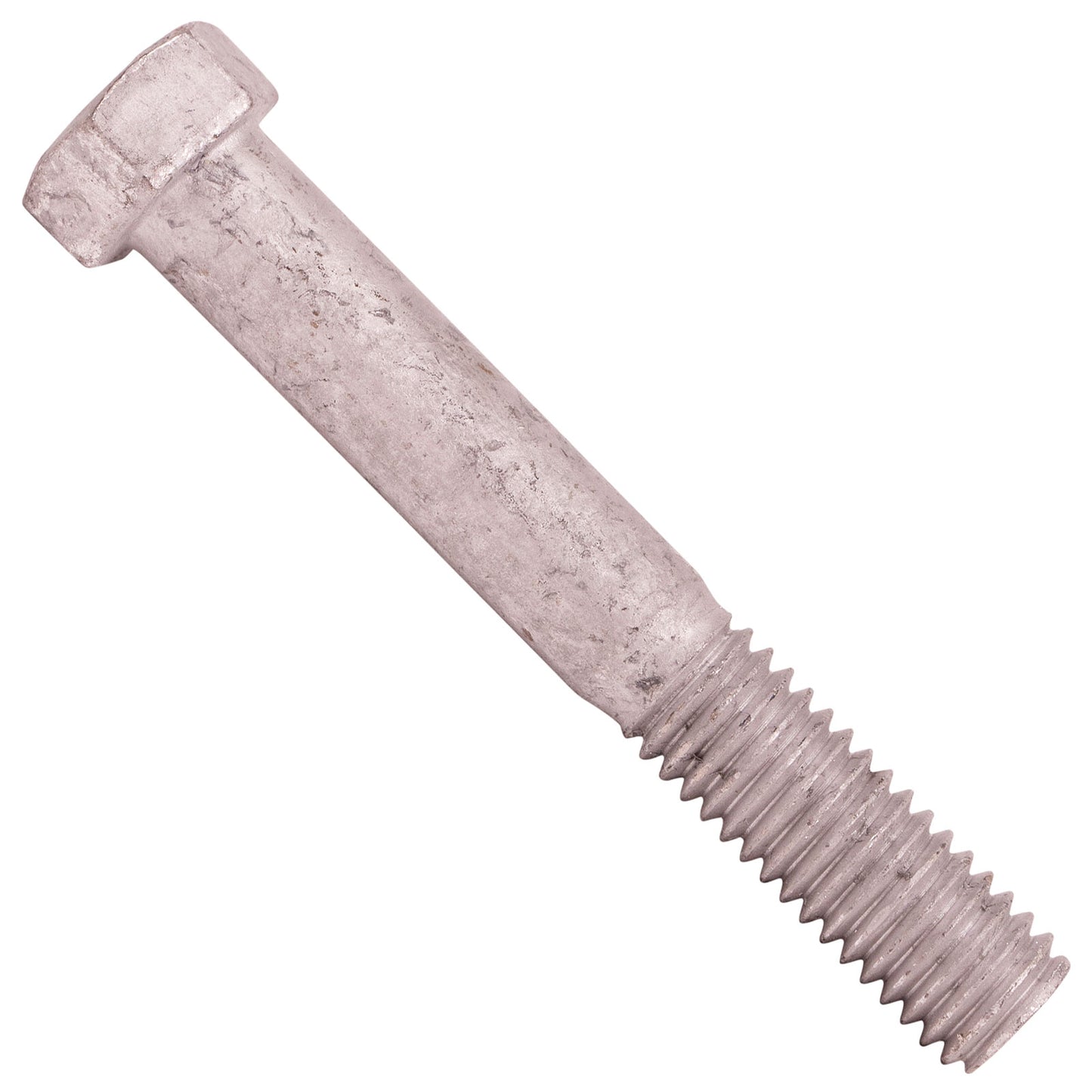 7/16"-14 x 3" Conquest A307 Grade A Hex Bolt - Hot Dip Galvanized