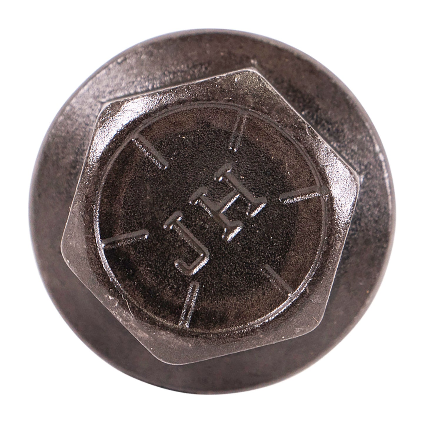 5/8"-18 x 2-1/2" Conquest Grade 8 Indented Fine Thread Flange Bolt - Black Phosphate & Oil