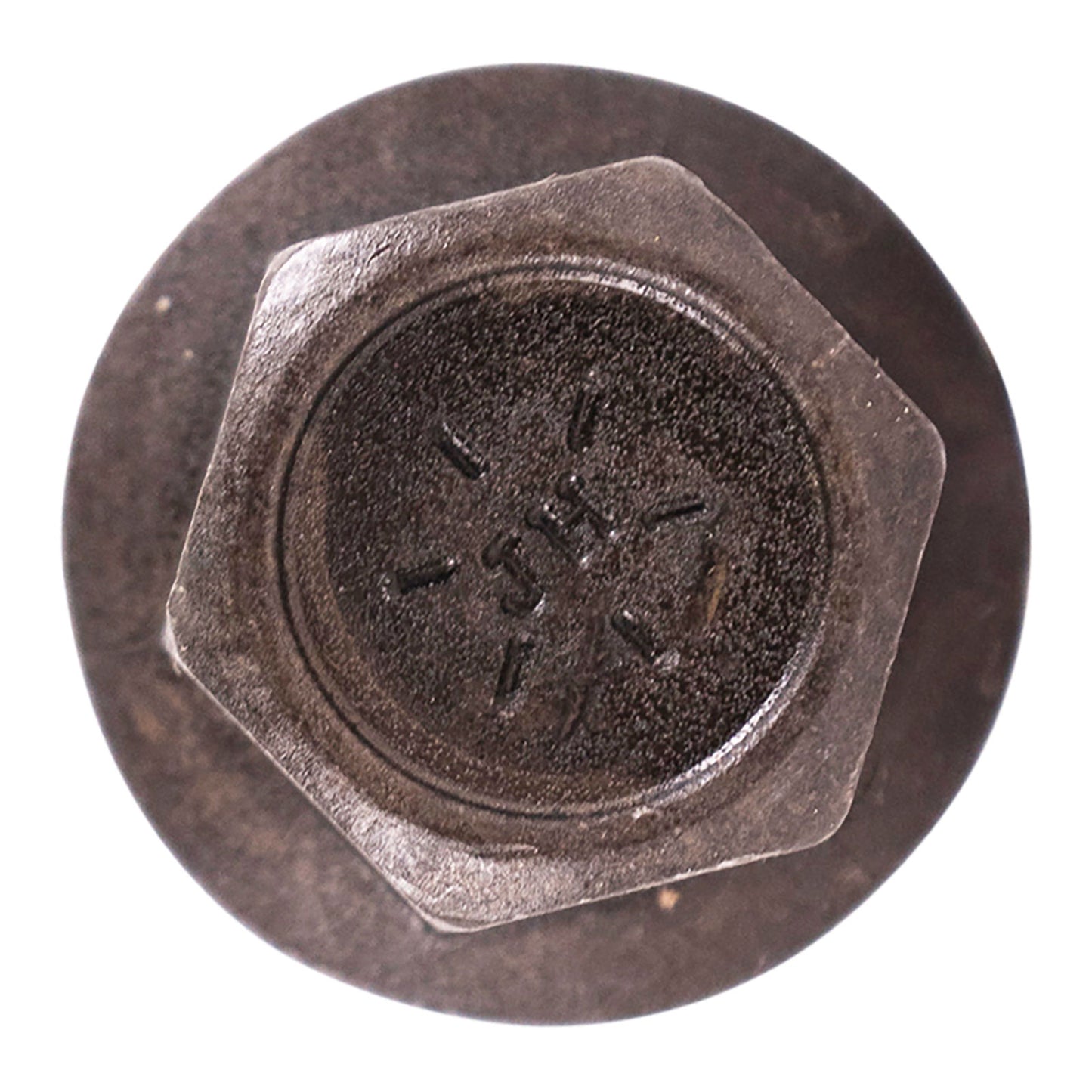 3/8"-16 x 2-3/4" Conquest Grade 8 Indented Flange Bolt - Black Phosphate & Oil