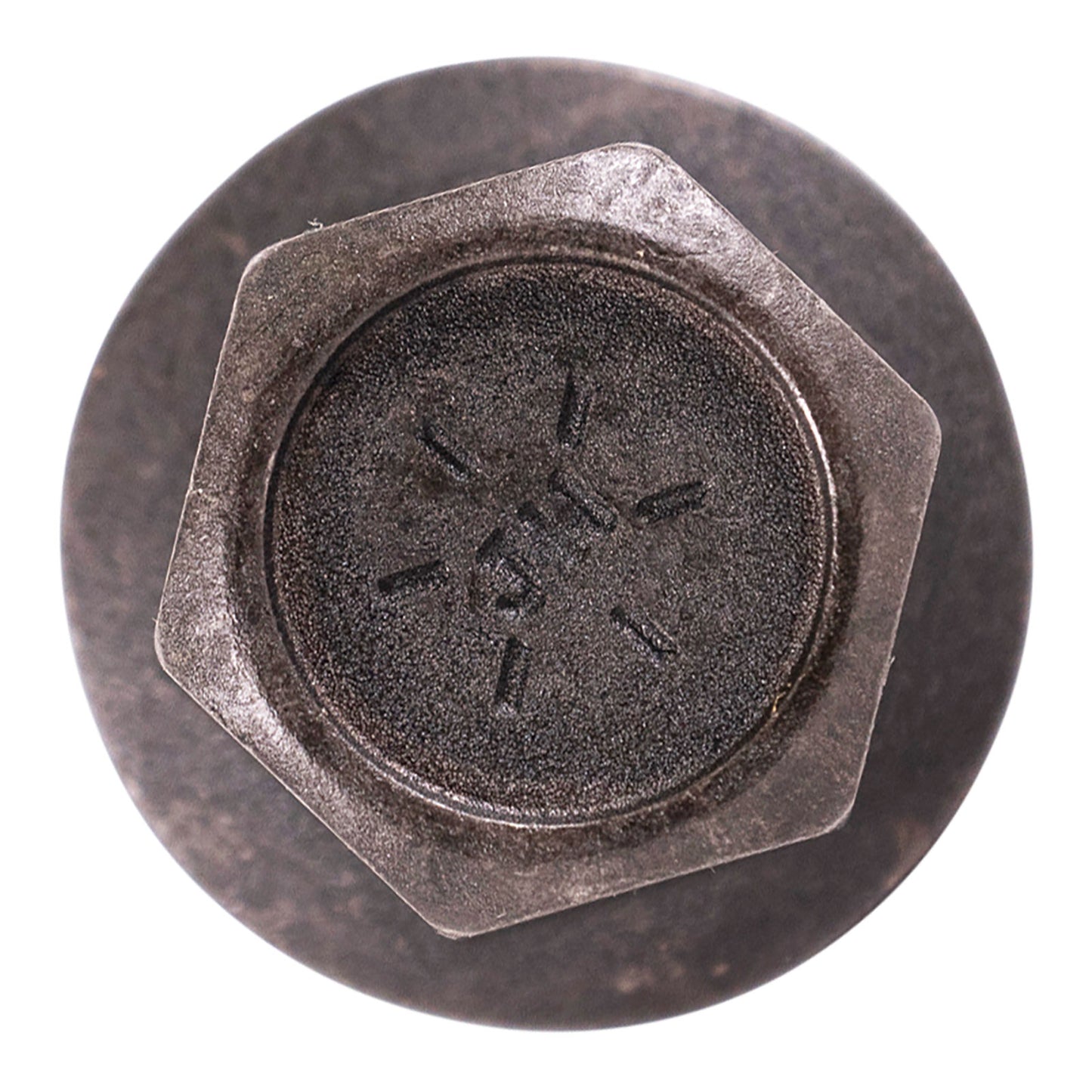 3/8"-16 x 3/4" Conquest Grade 8 Indented Flange Bolt - Black Phosphate & Oil