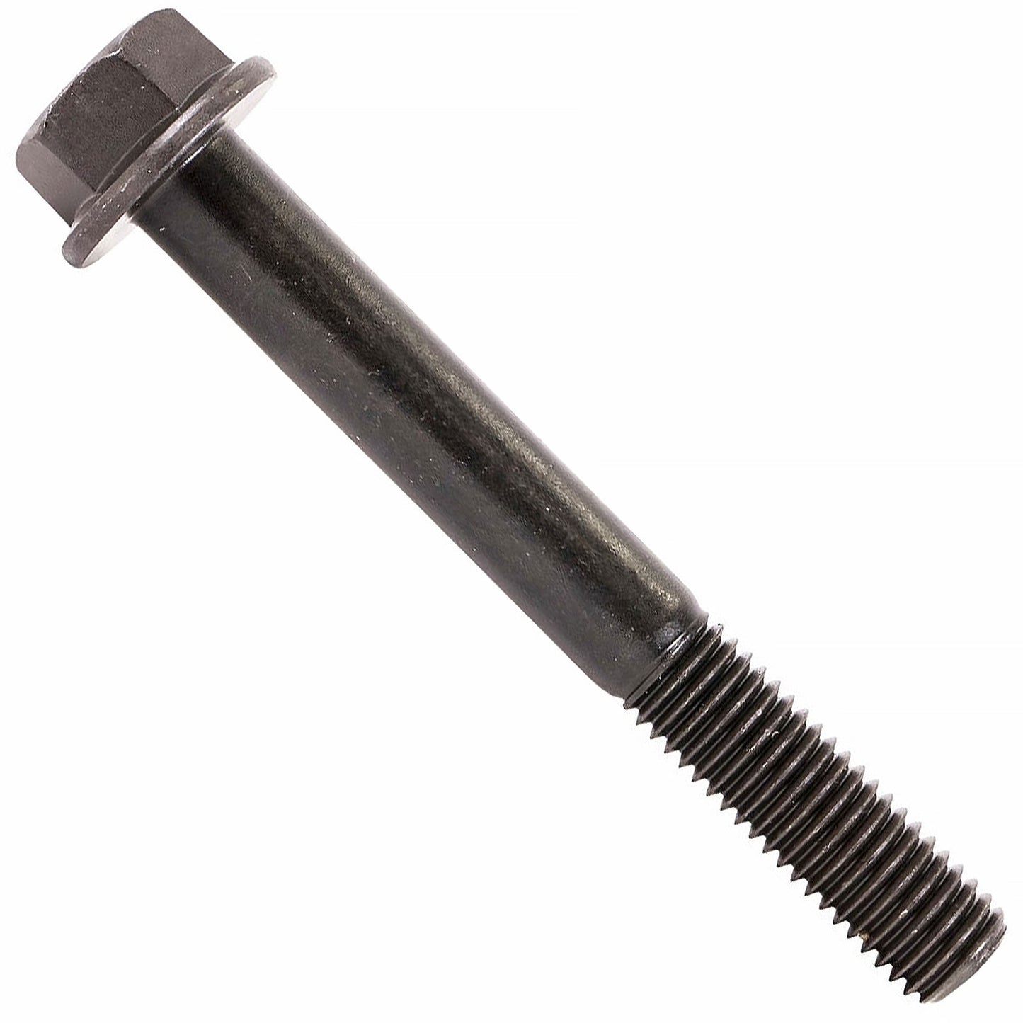 5/8"-11 x 5-1/2" Conquest Grade 8 Indented Flange Bolt - Black Phosphate & Oil