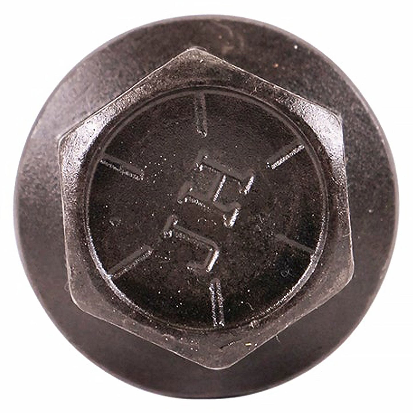 5/8"-11 x 5-1/2" Conquest Grade 8 Indented Flange Bolt - Black Phosphate & Oil