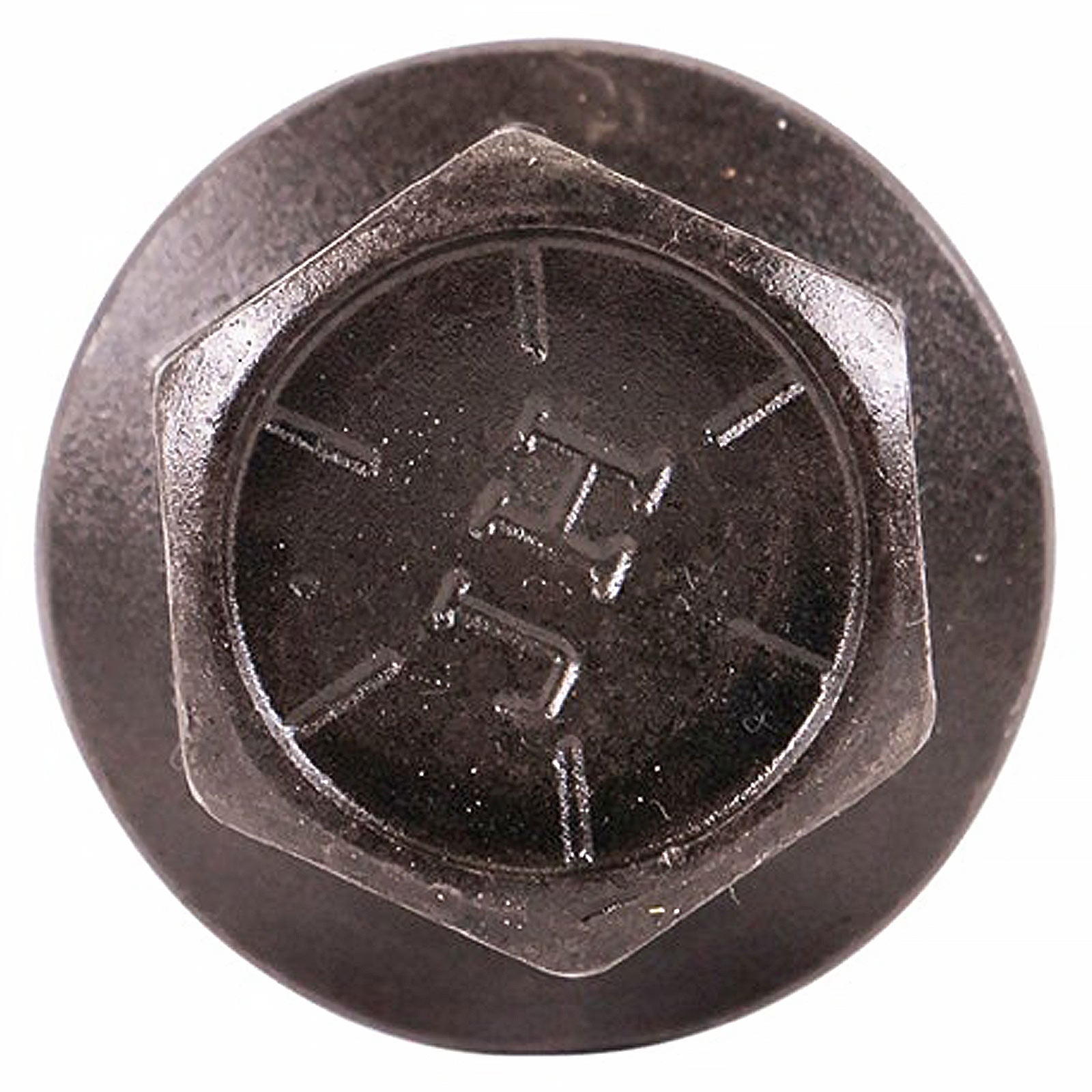 5/8"-11 x 5-1/2" Conquest Grade 8 Indented Flange Bolt - Black Phosphate & Oil