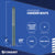 Hanger bolt with specifications on a blue background, featuring the Conquest brand.