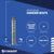 Hanger bolt with specifications on a blue background, featuring the Conquest brand.