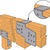 Simpson HCA5-5 Hinge Connector