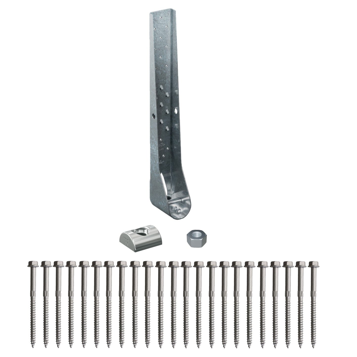 Simpson HDUE13 23-1/16" Galvanized Predeflected Holdown