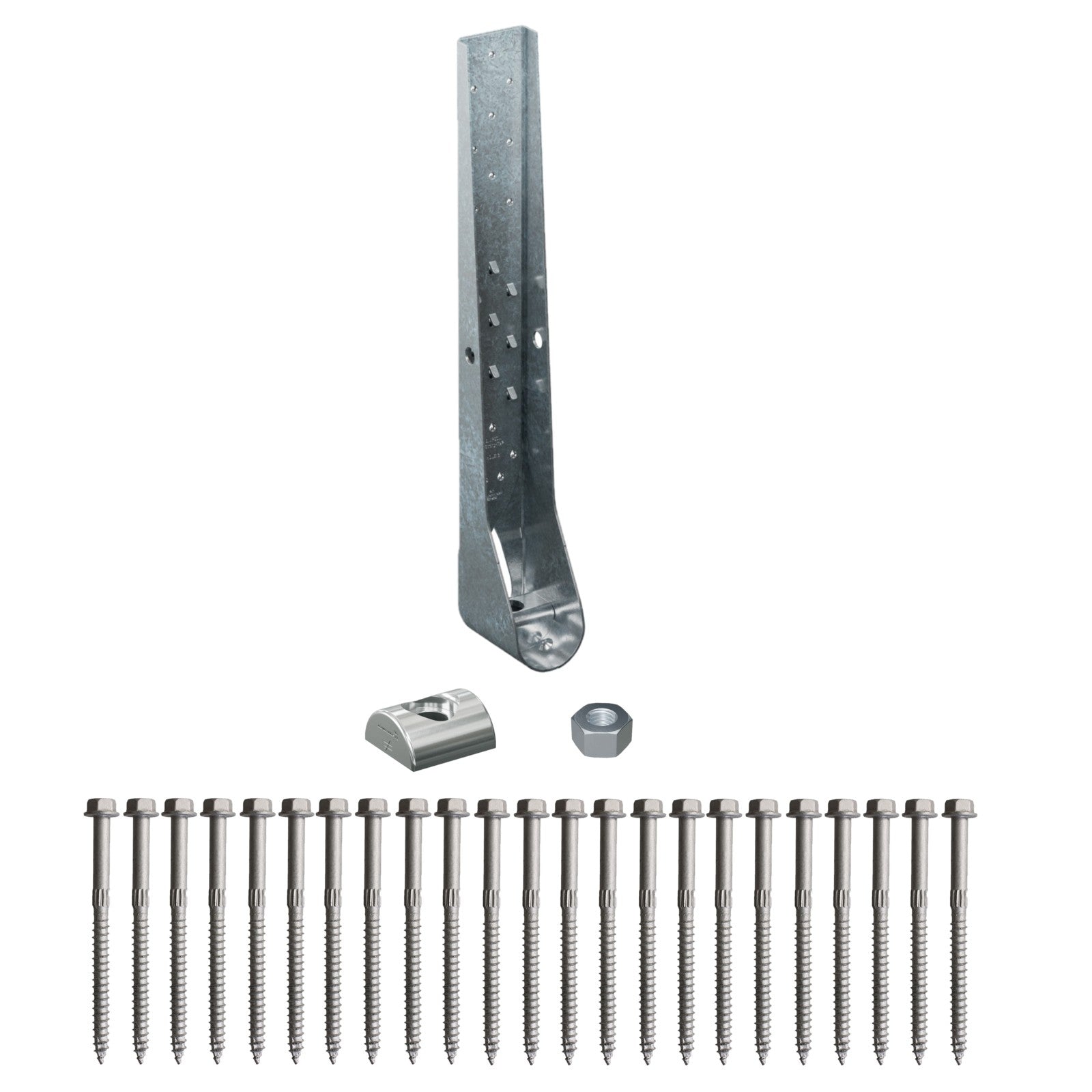 Simpson HDUE13 23-1/16" Galvanized Predeflected Holdown