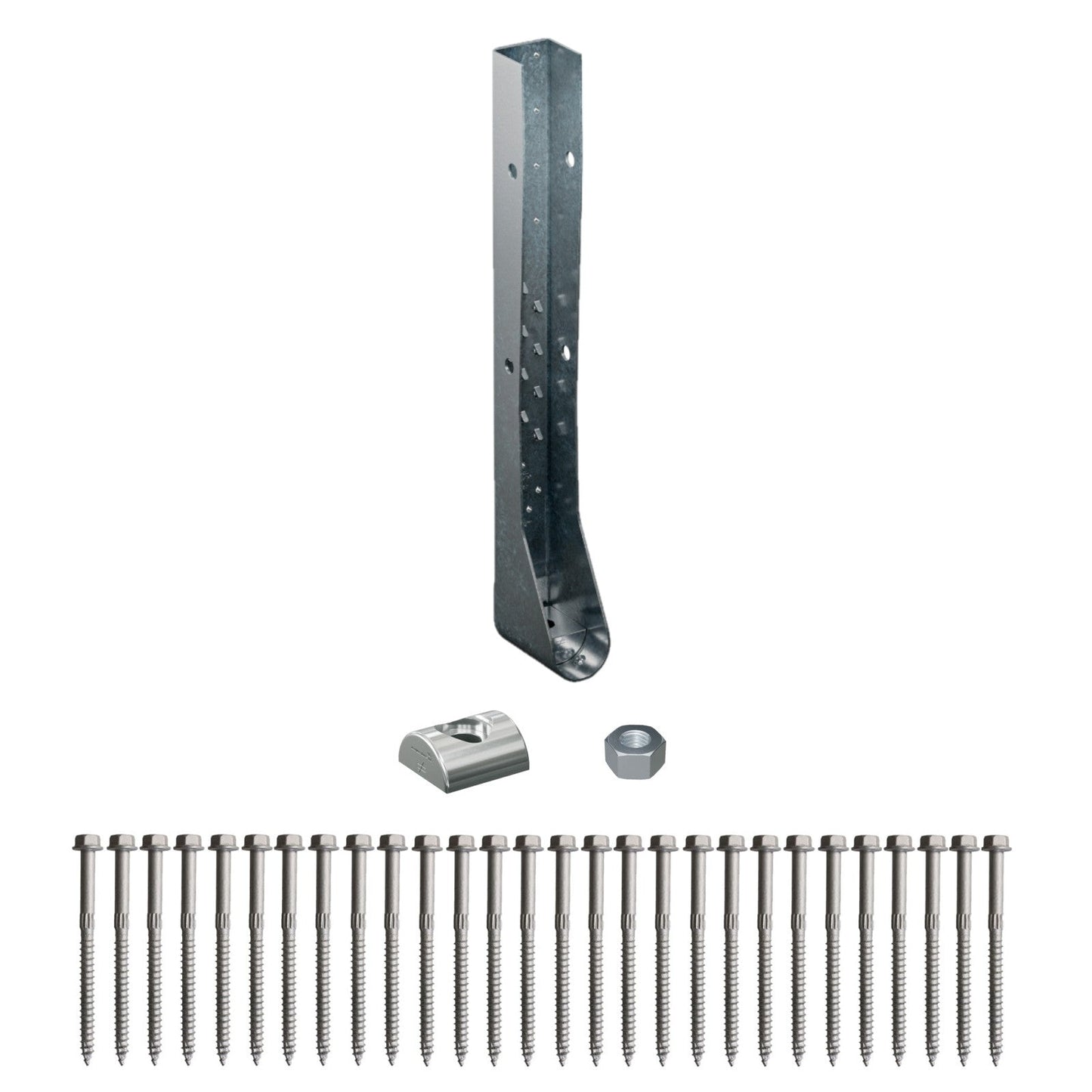 Simpson HDUE17-SDS4.5 27-7/8" Predeflected Holdown w/SDS Screws