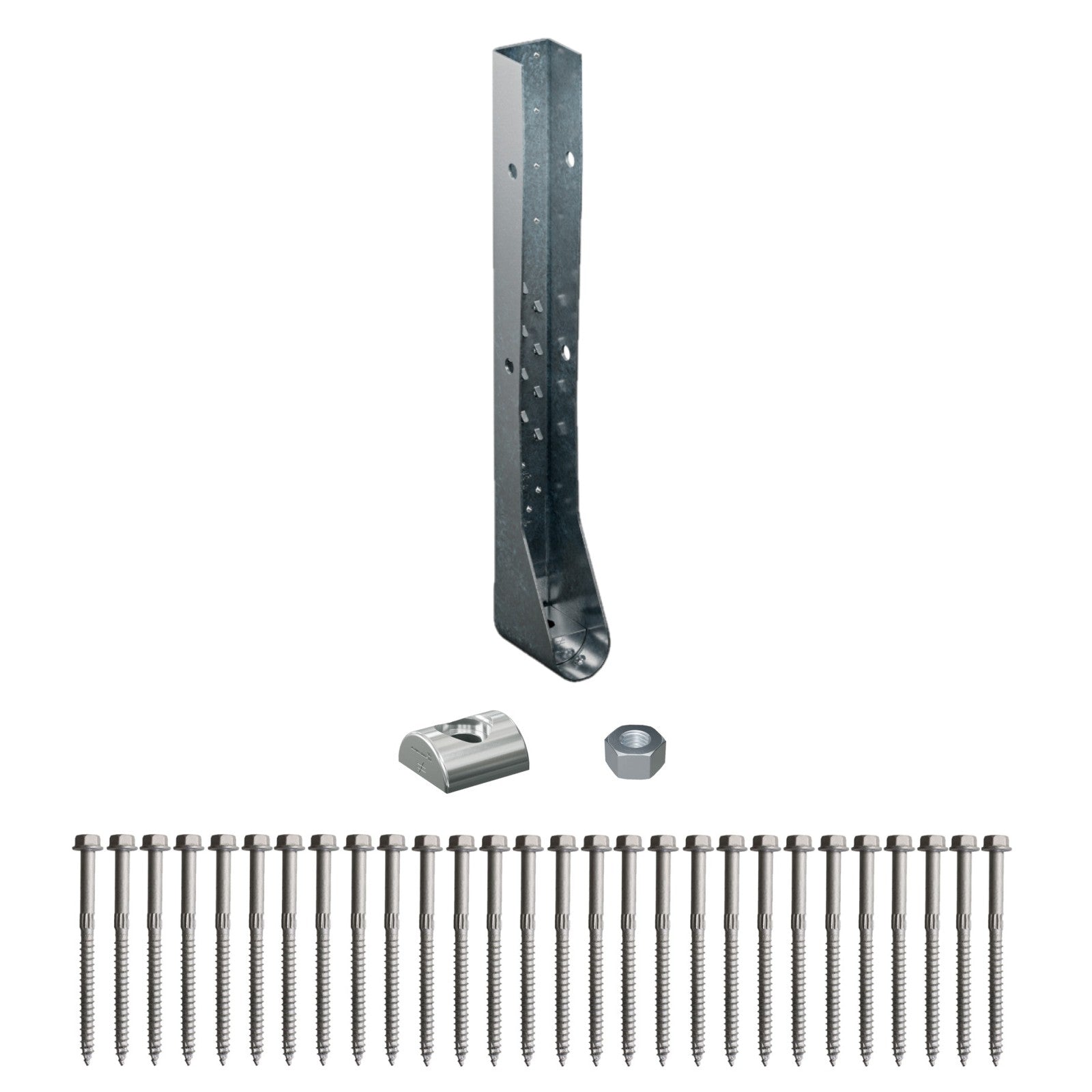 Simpson HDUE17-SDS4.5 27-7/8" Predeflected Holdown w/SDS Screws